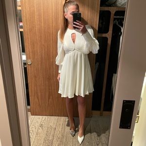 Zimmermann Key Hole Mini Dress